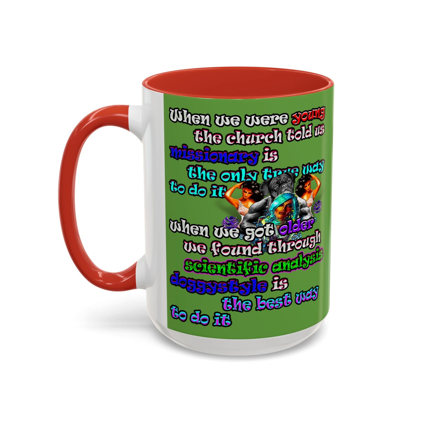 doggystyle - Accent Mug (green)