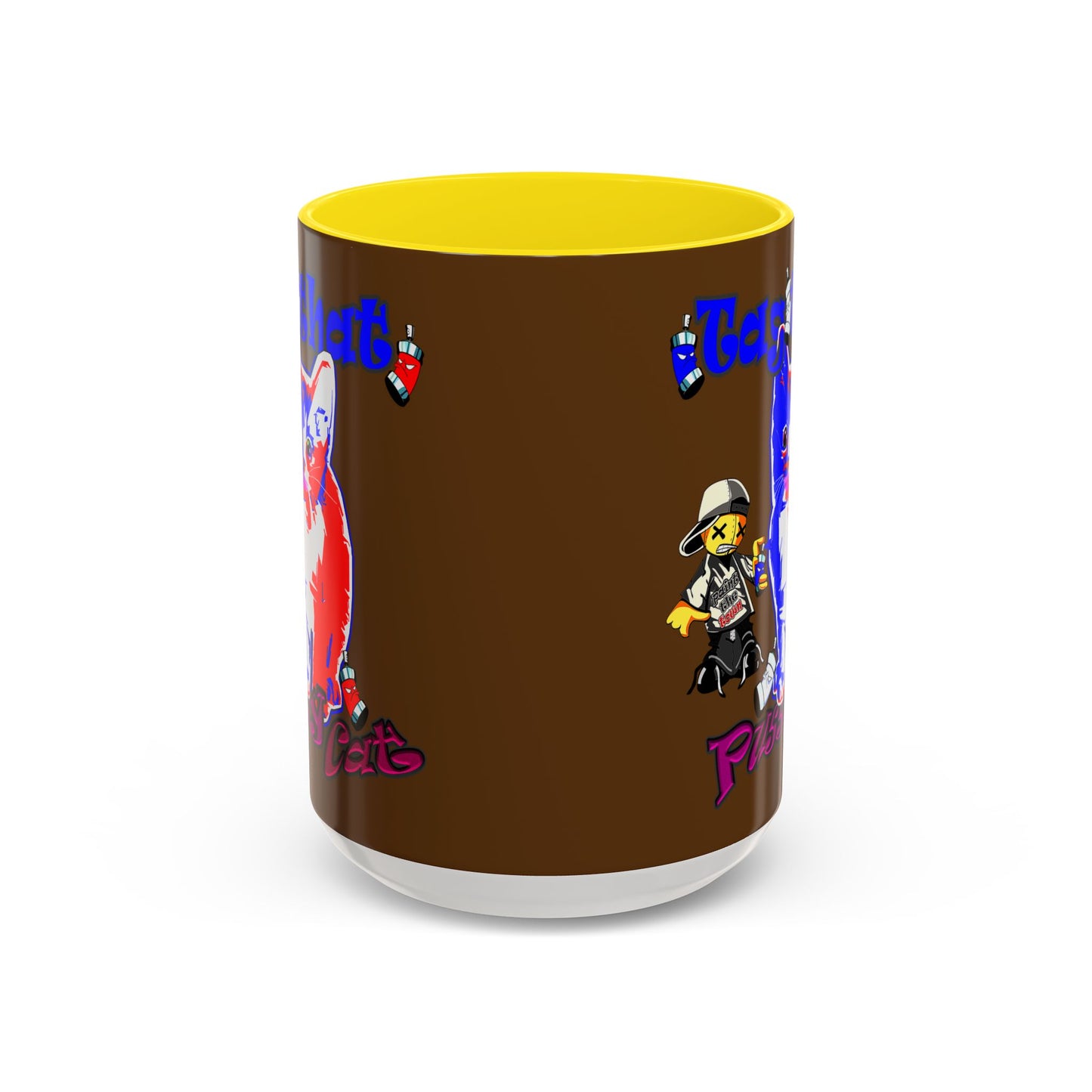 tag that - Accent Mug (brown)