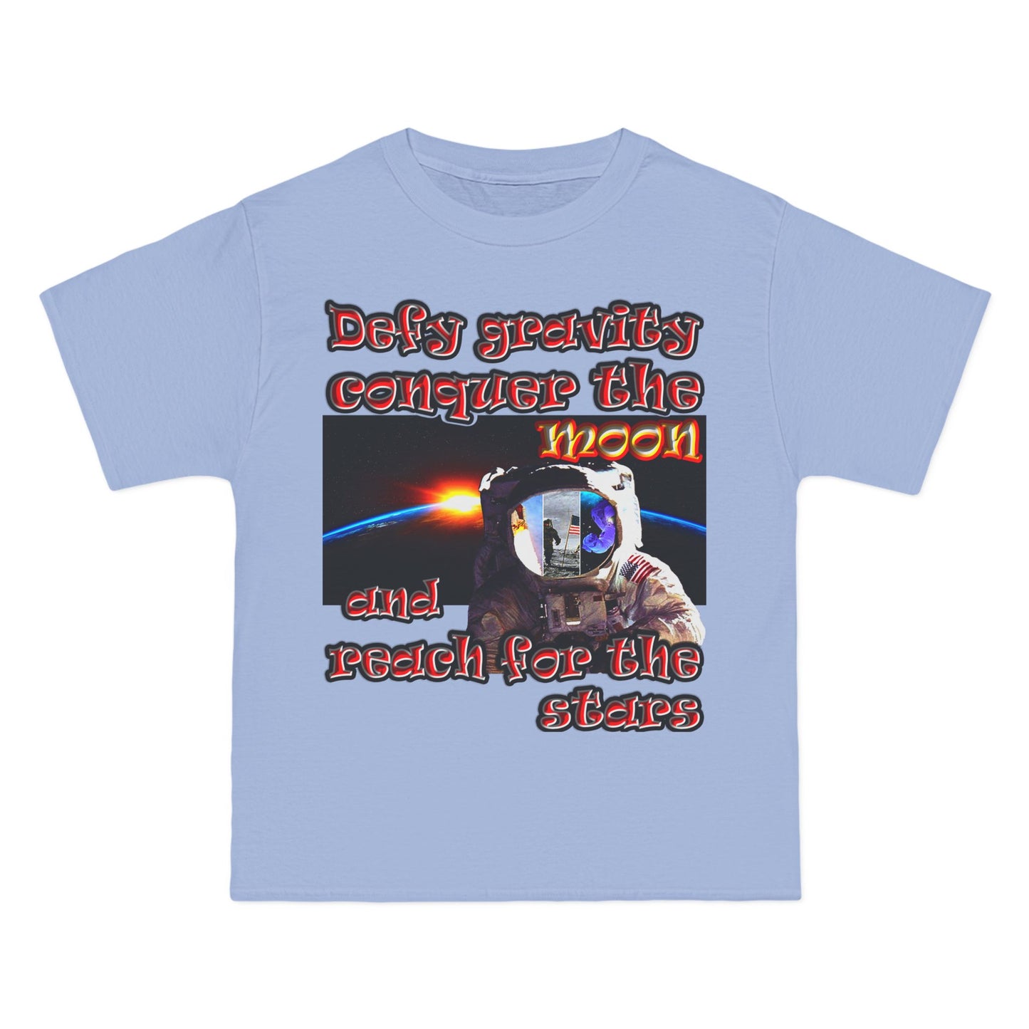 defy conquer reach - Beefy-T®  Short-Sleeve T-Shirt
