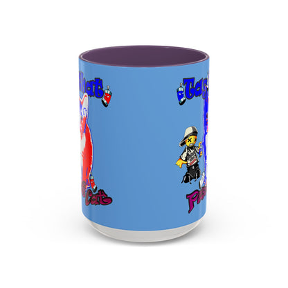 tag that - Accent Mug (light blue)