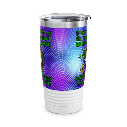 turtle race - Ringneck Tumbler, 20oz (purple wave)