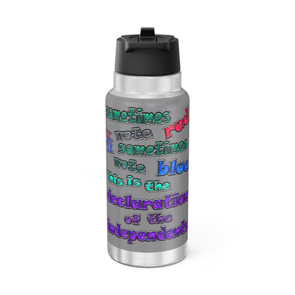 declaration of the independents - Gator Tumbler, 32oz (grey)