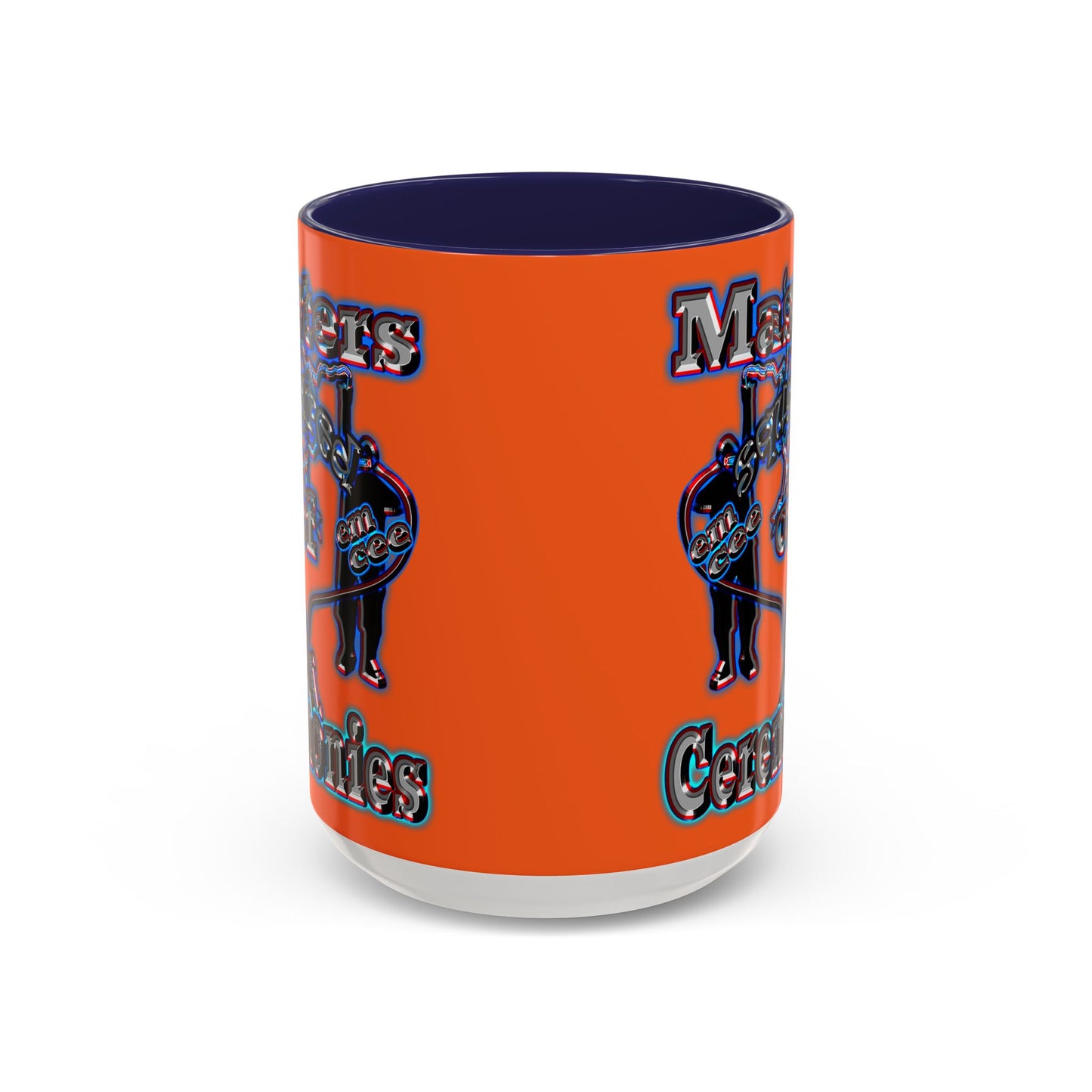 em cee squared - Accent Mug (orange)