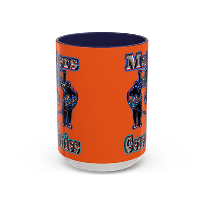 em cee squared - Accent Mug (orange)