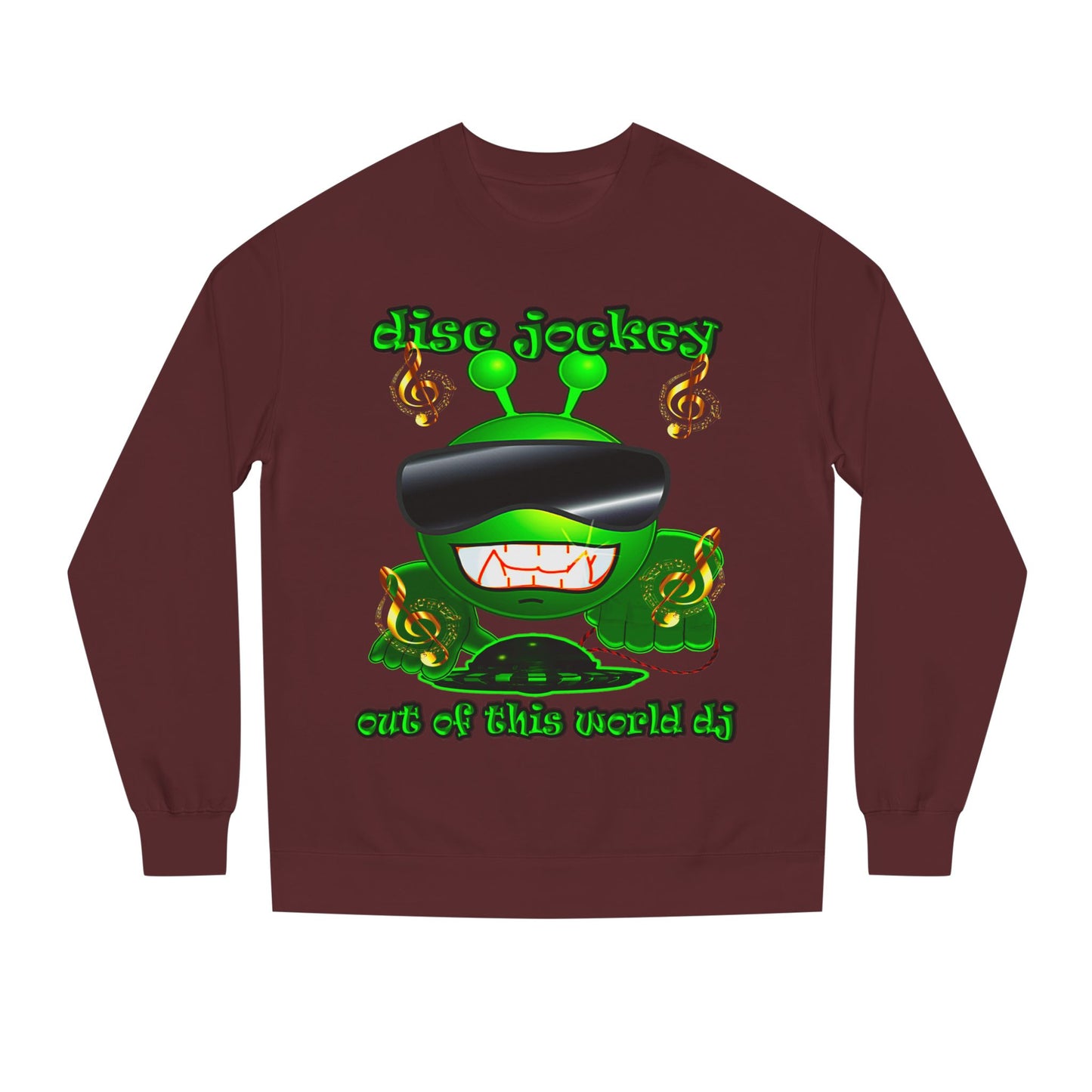 disc jockey - Unisex Crew Neck Sweatshirt
