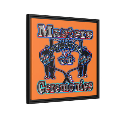 em cee squared - framed canvas art (crusta)
