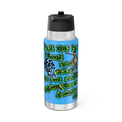 og - Gator Tumbler, 32oz  (light blue-purple wave)