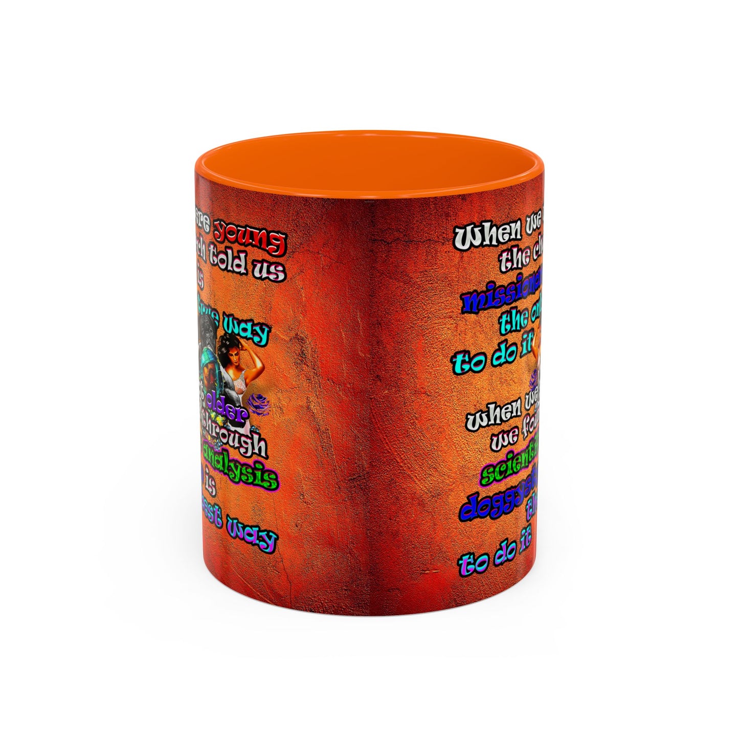 doggystyle - Accent Mug (burnt orange)