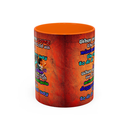 doggystyle - Accent Mug (burnt orange)