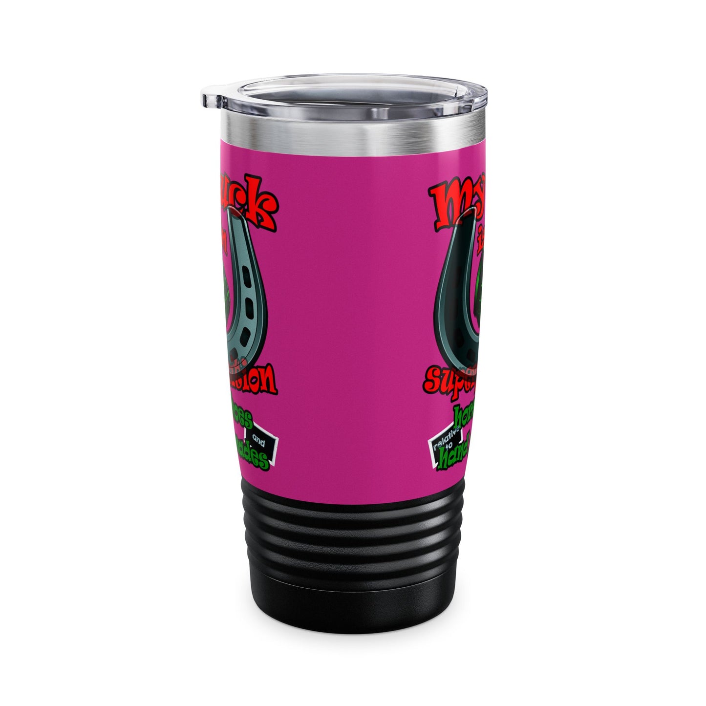 my luck - Ringneck Tumbler, 20oz (pink)