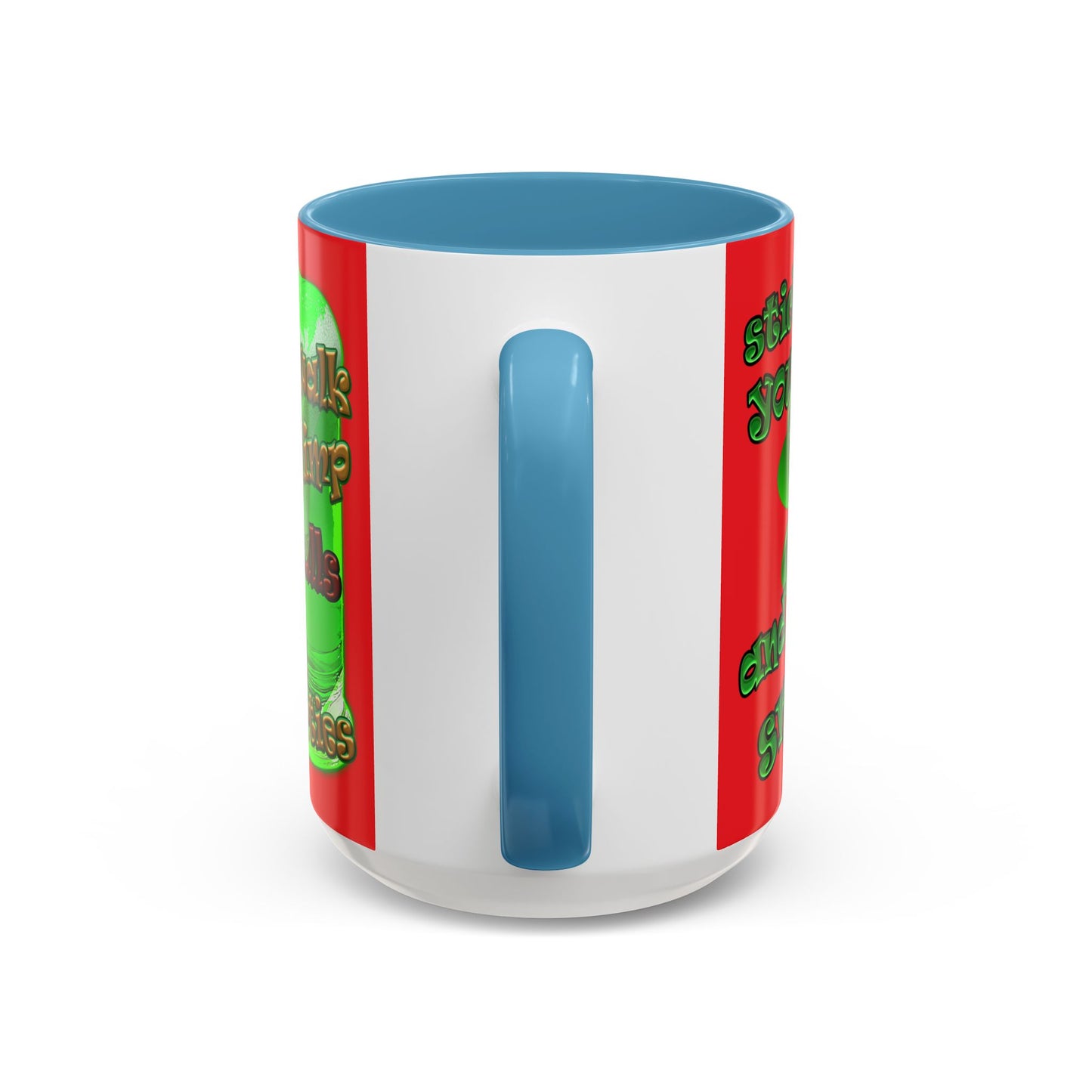 celtics logo - Accent Mug (red)