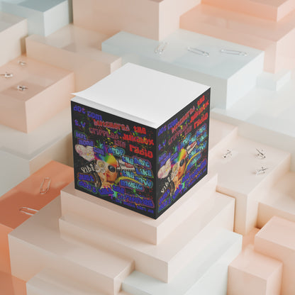 drop the beat - note cube (black)