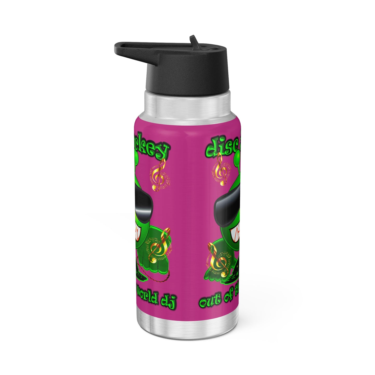 disc jockey - Gator Tumbler, 32oz (pink)