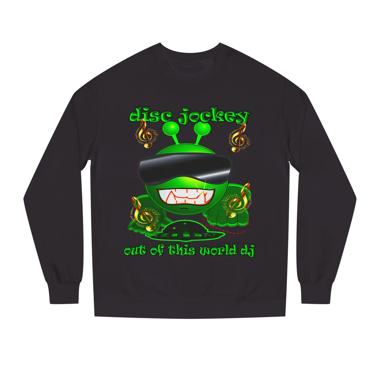 disc jockey - Unisex Crew Neck Sweatshirt
