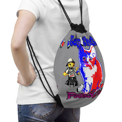 tag that - Drawstring Bag (grey)
