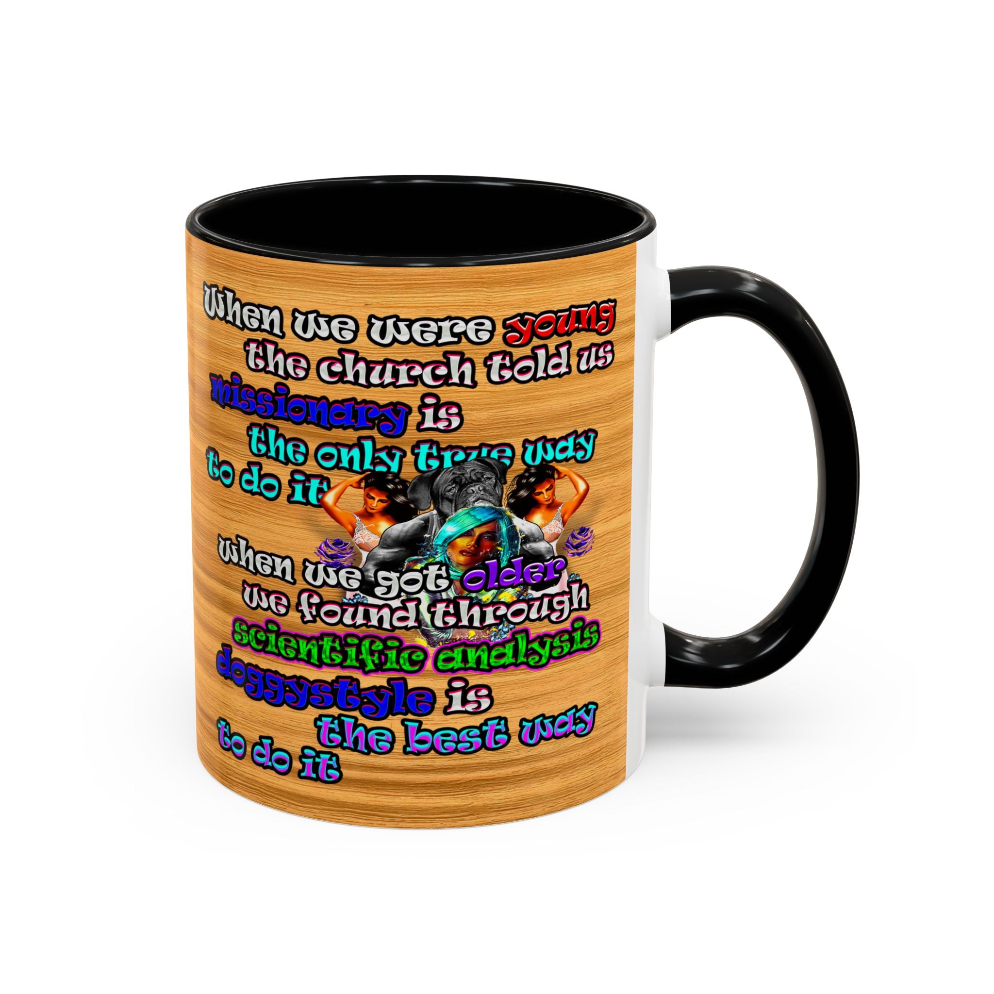 doggystyle - Accent Mug (butterscotch wood finish)