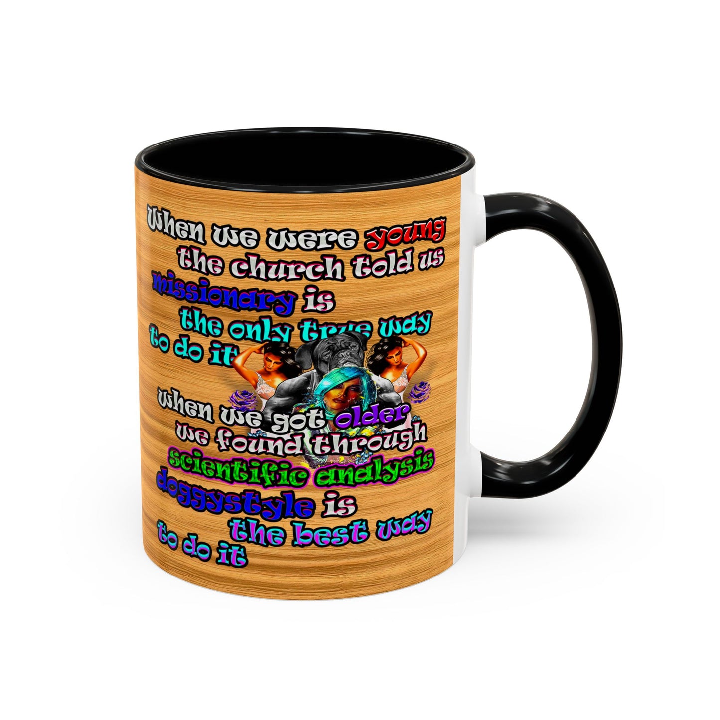 doggystyle - Accent Mug (butterscotch wood finish)