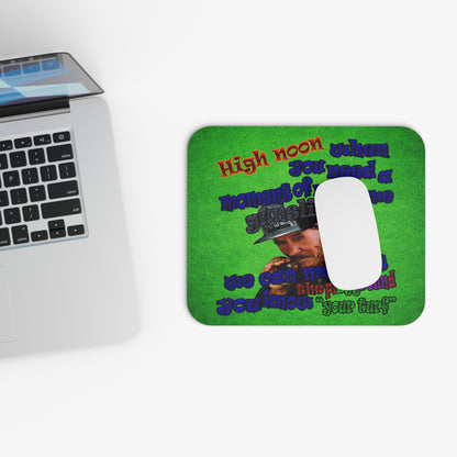 high noon - Mouse Pad (Rectangle) (green turf)