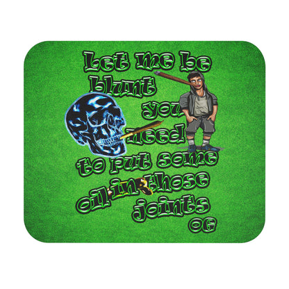 og - Mouse Pad (Rectangle) (green turf)
