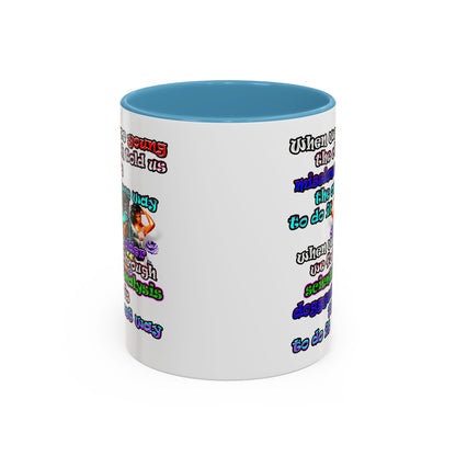 doggystyle - Accent Mug (white)
