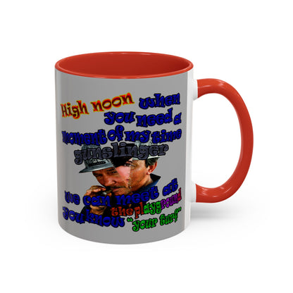 high noon - Accent Mug (light grey)