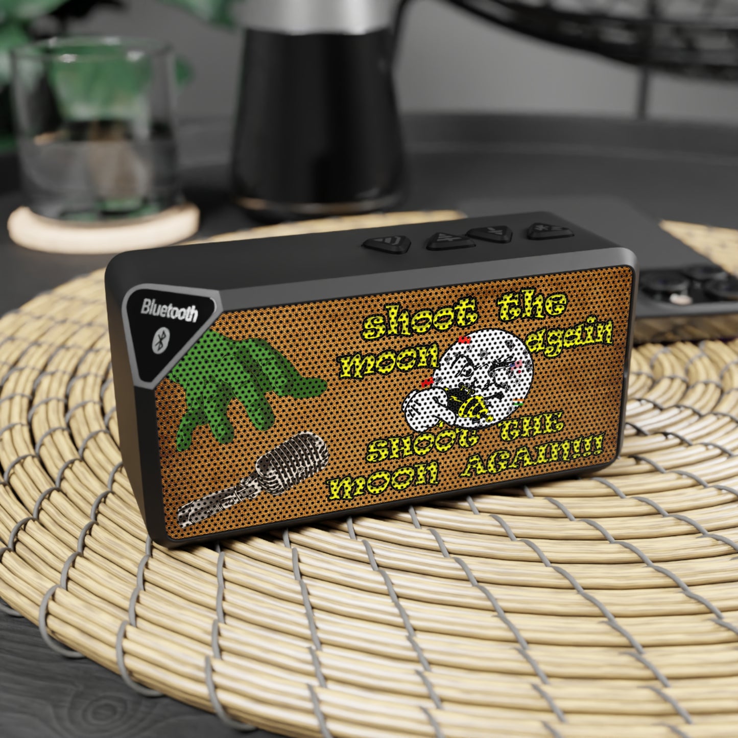 shoot the moon again - Jabba Bluetooth Speaker (brown papyrus)