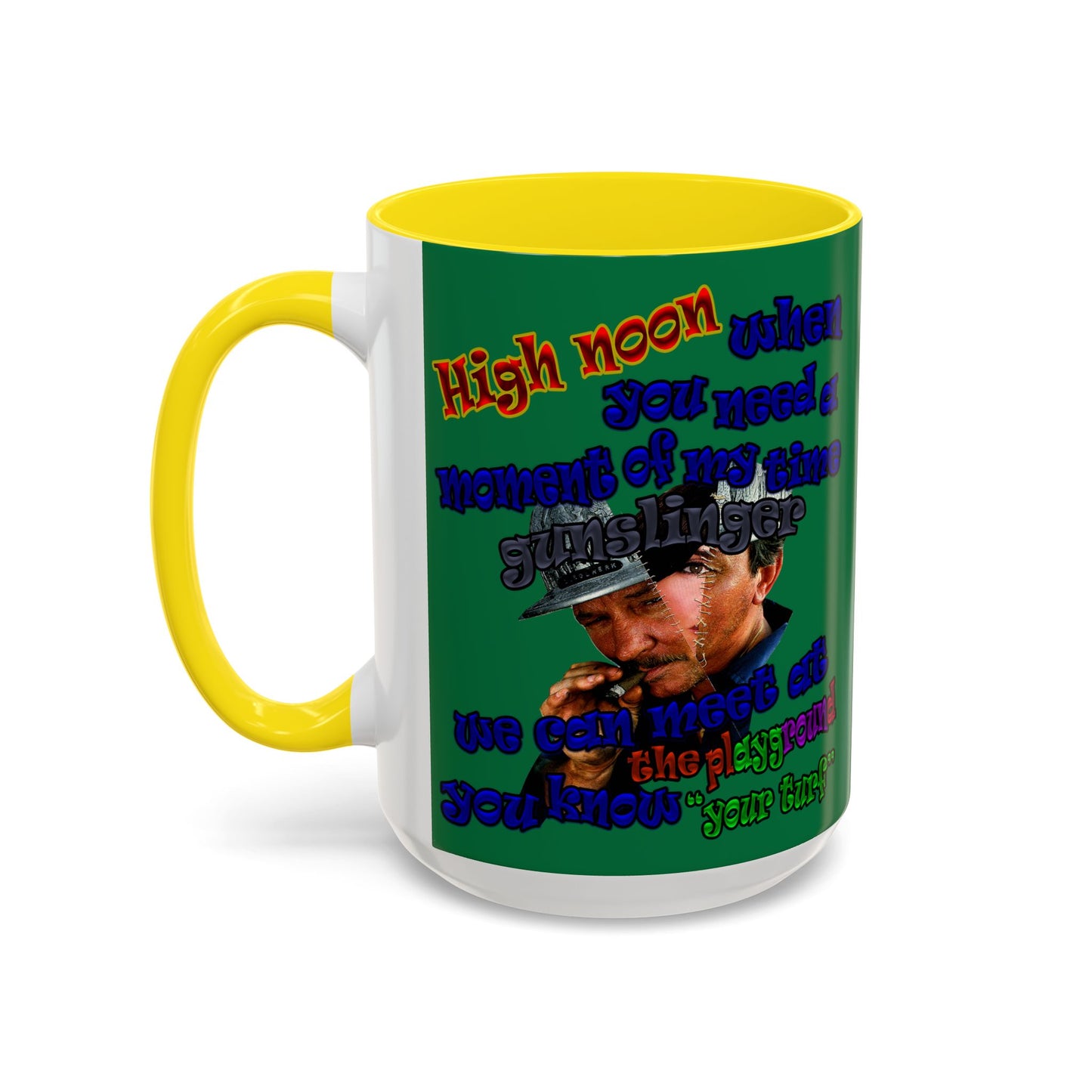 high noon - Accent Mug (dark green)