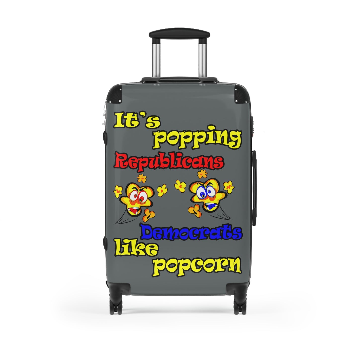 popping like popcorn - Suitcase (dark grey)