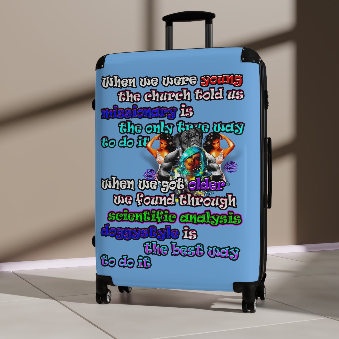doggystyle - Suitcase (light blue)