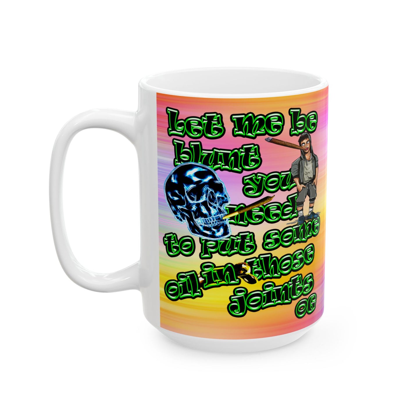 og - White Mug (color blur)