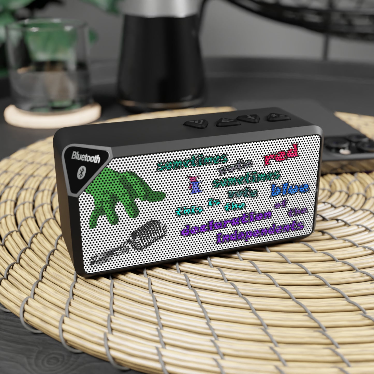 declaration of the independents - Jabba Bluetooth Speaker (white)