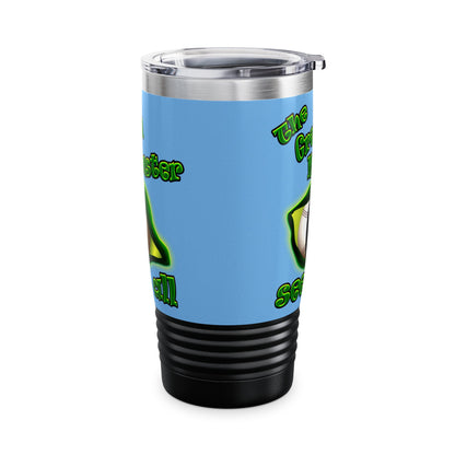 green monster - Ringneck Tumbler, 20oz (light blue)