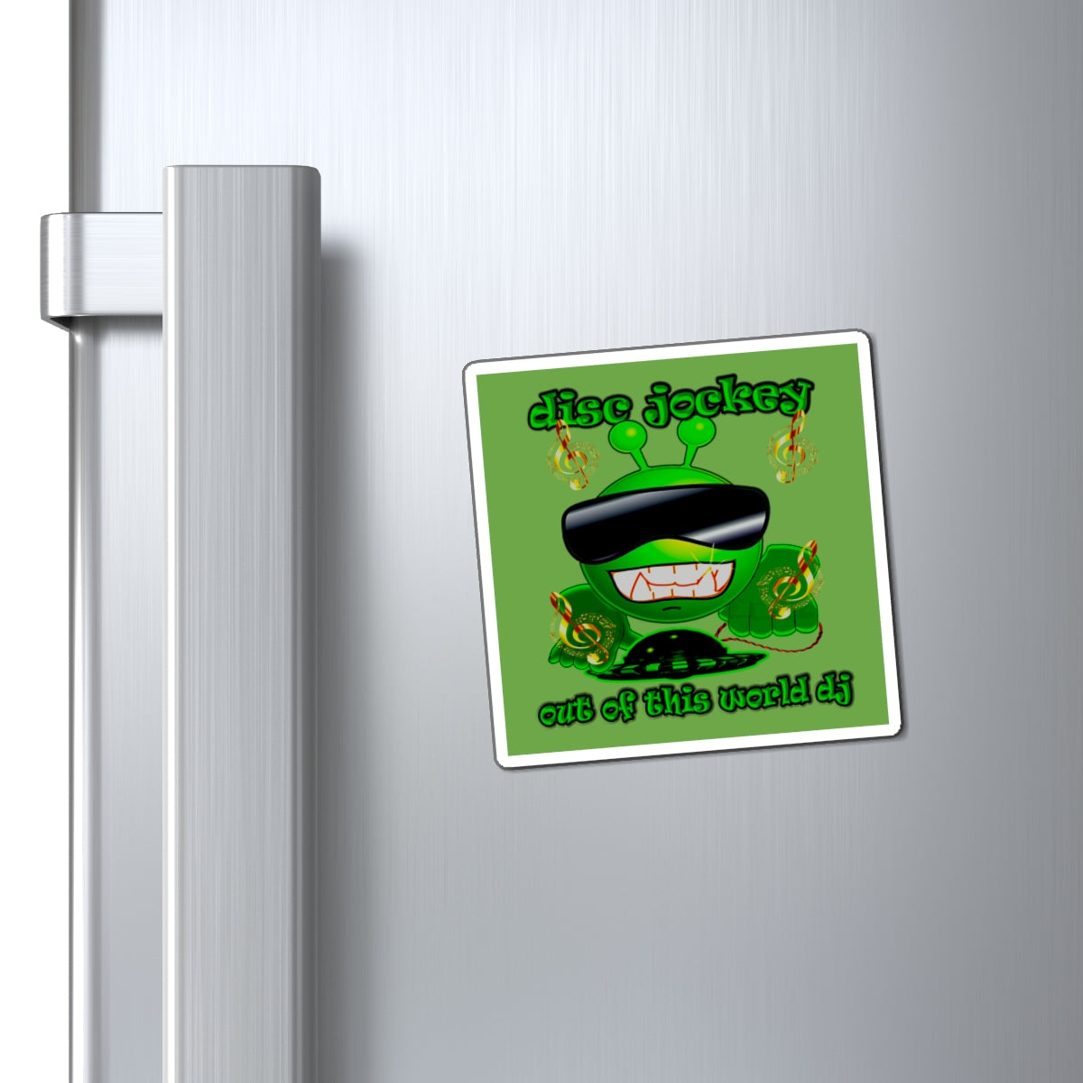 disc jockey - Magnets - (green)
