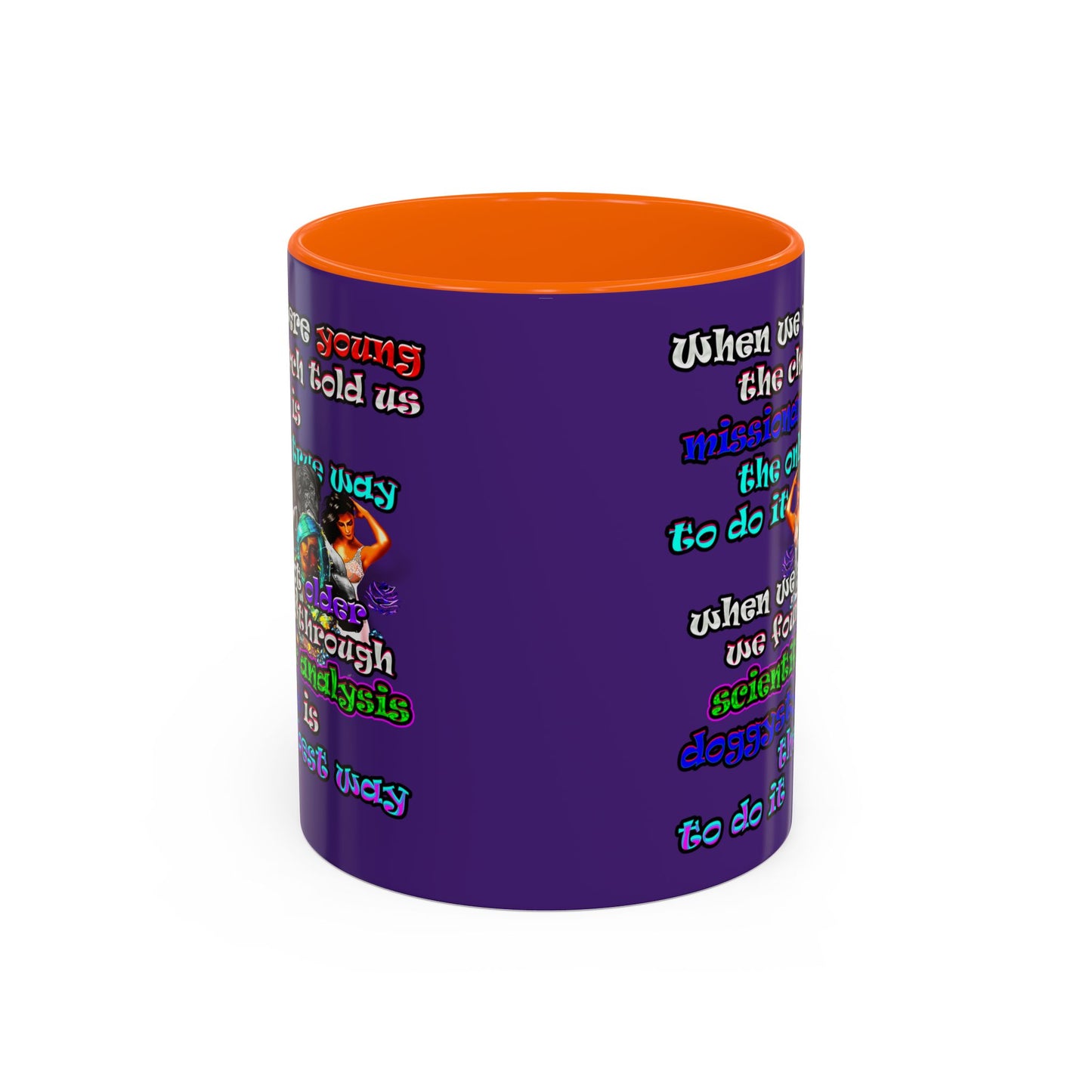 doggystyle - Accent Mug (purple)