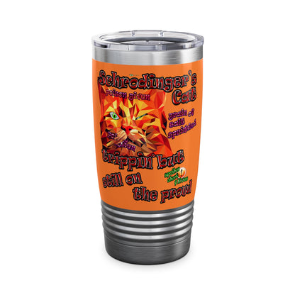 schrodinger's cat - Ringneck Tumbler, 20oz (crusta)
