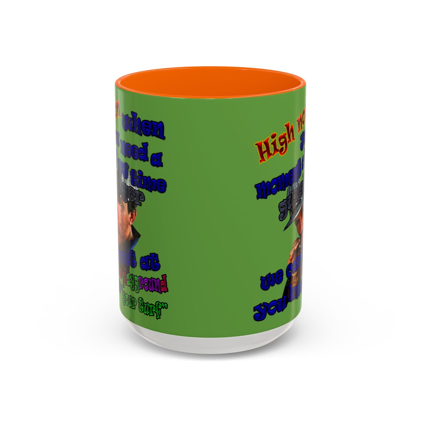 high noon - Accent Mug (green)