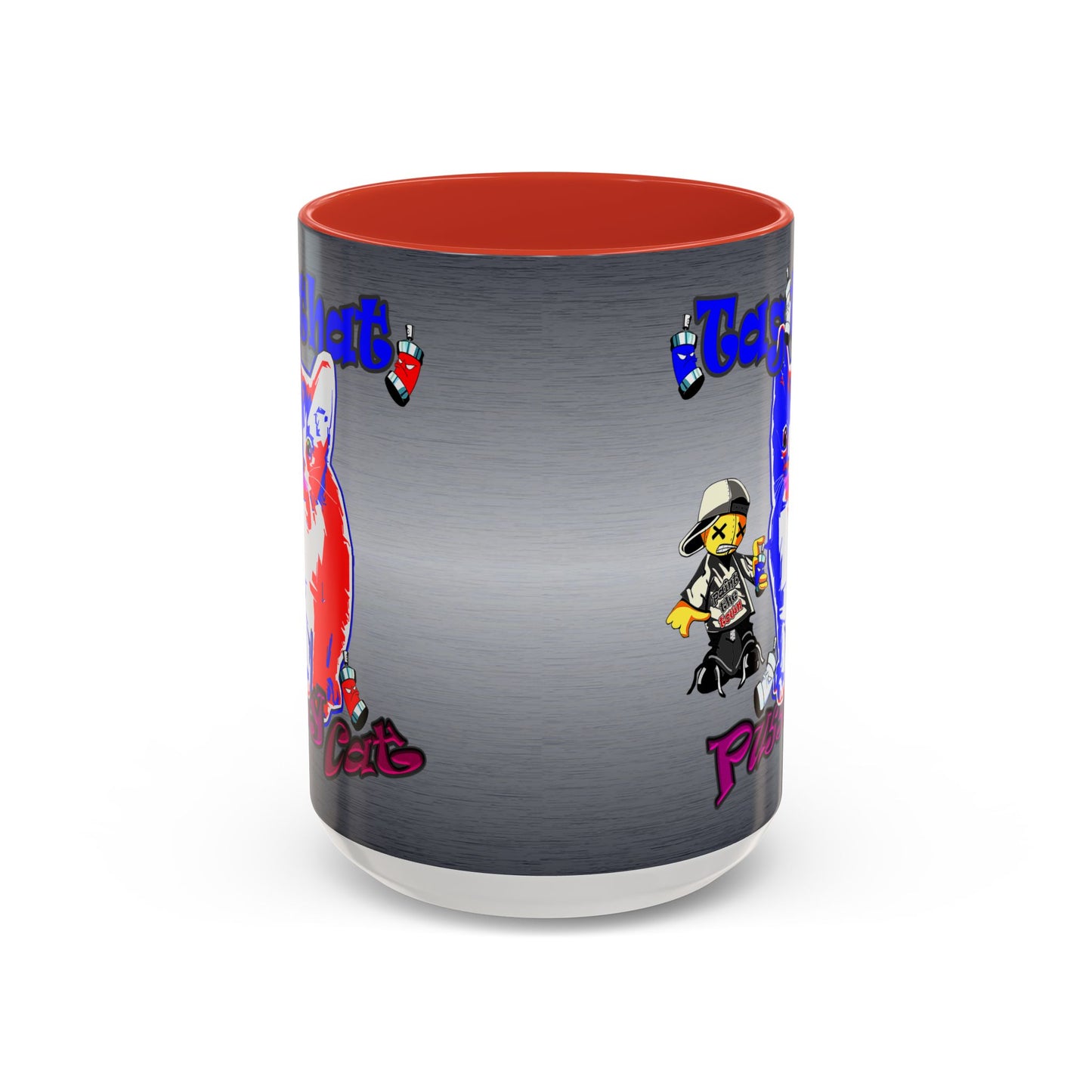 tag that - Accent Mug (brushed nickel)