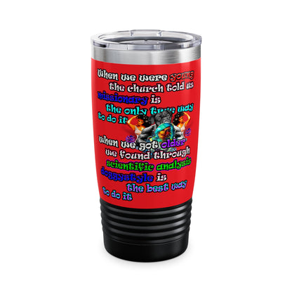 doggystyle - Ringneck Tumbler, 20oz (red)
