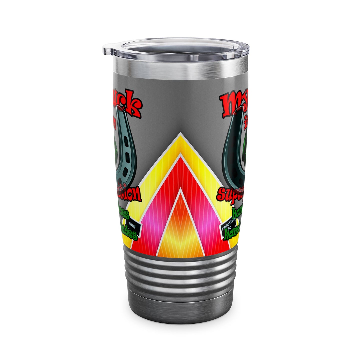 my luck - Ringneck Tumbler, 20oz (rainbow split)