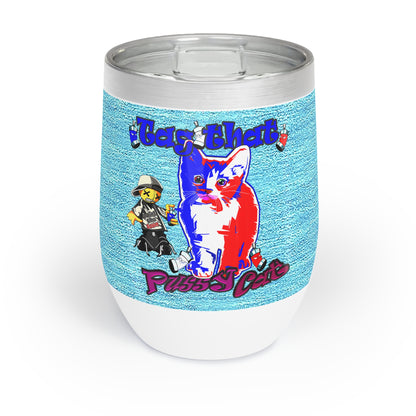 tag that - Chill Wine Tumbler (faded blue)