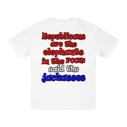 donkeys and elephants - Unisex Classic Tee