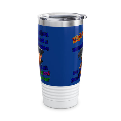 high noon - Ringneck Tumbler, 20oz (dark blue)