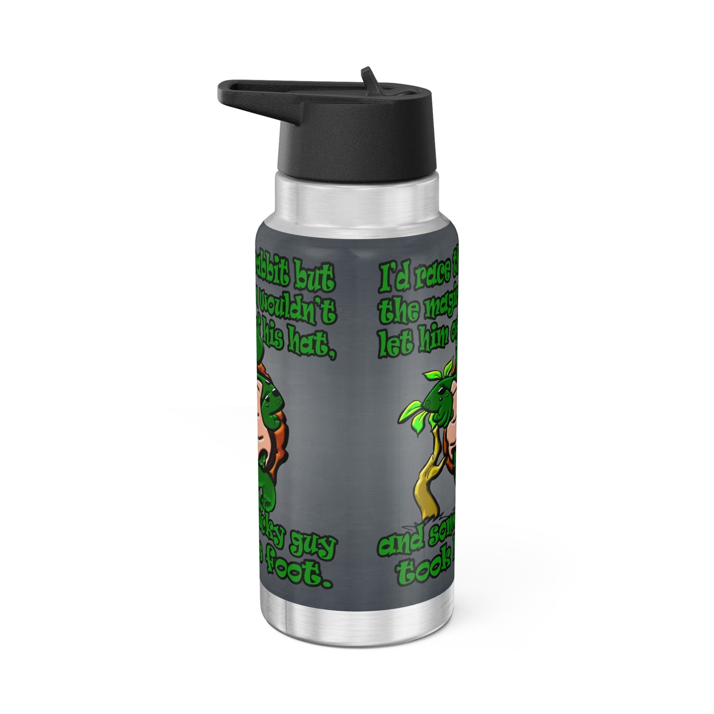 turtle race - Gator Tumbler, 32oz  (grey-light grey)