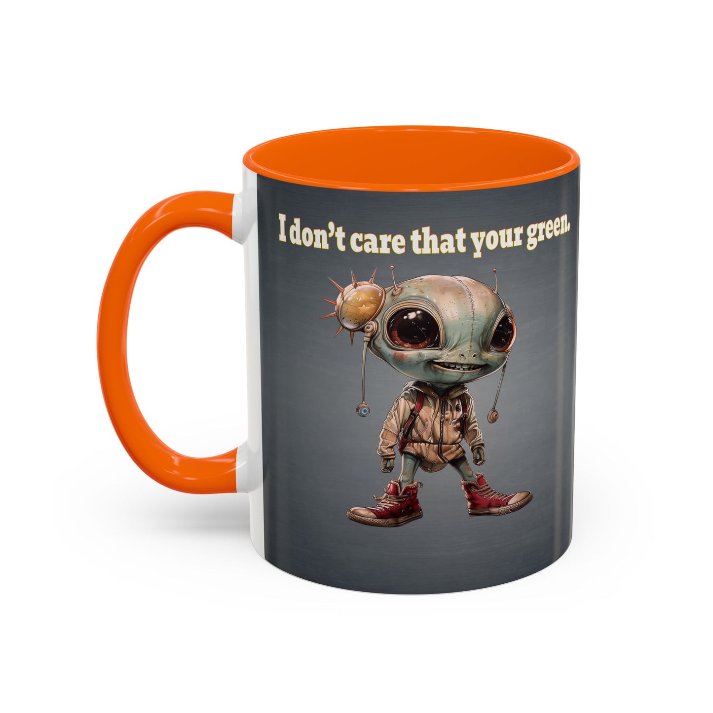 I don't care that your grey - Accent Mug (grey-light grey)