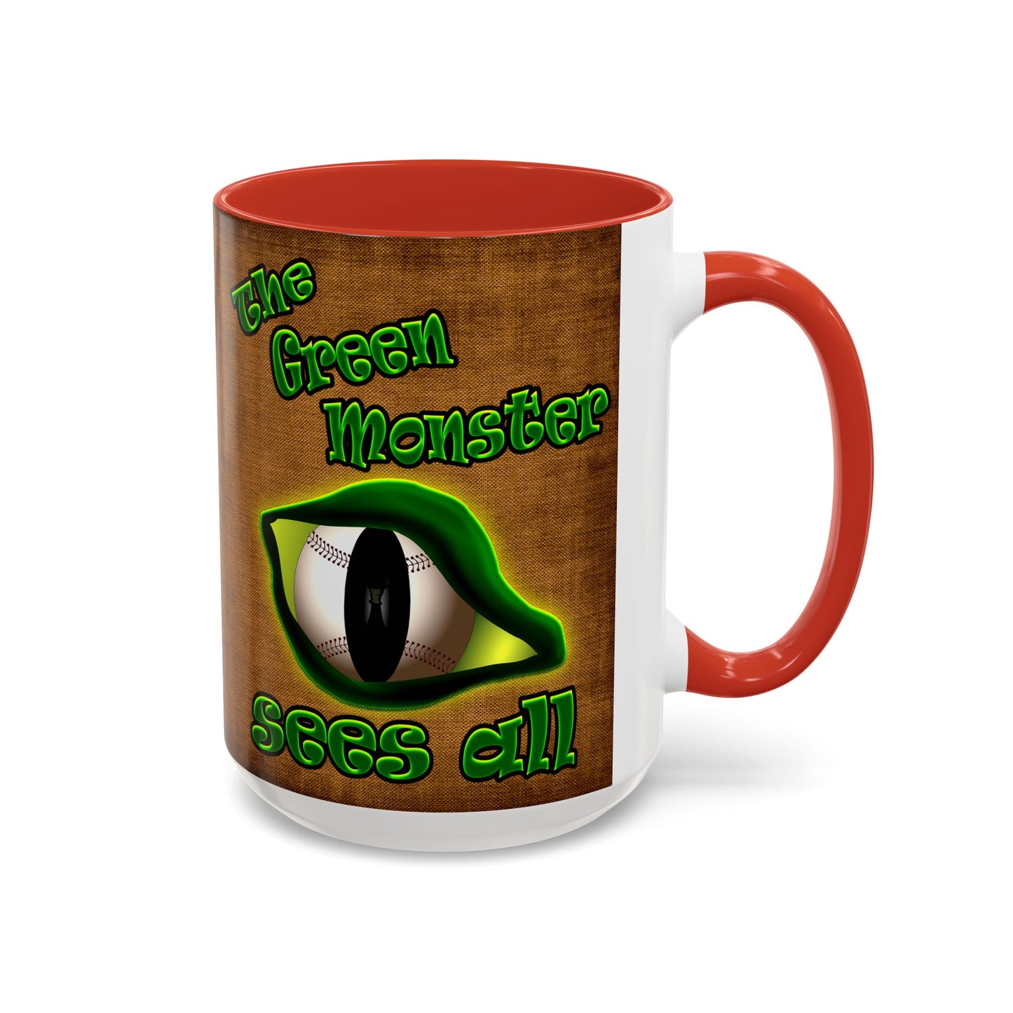 green monster - Accent Mug (brown papyrus)