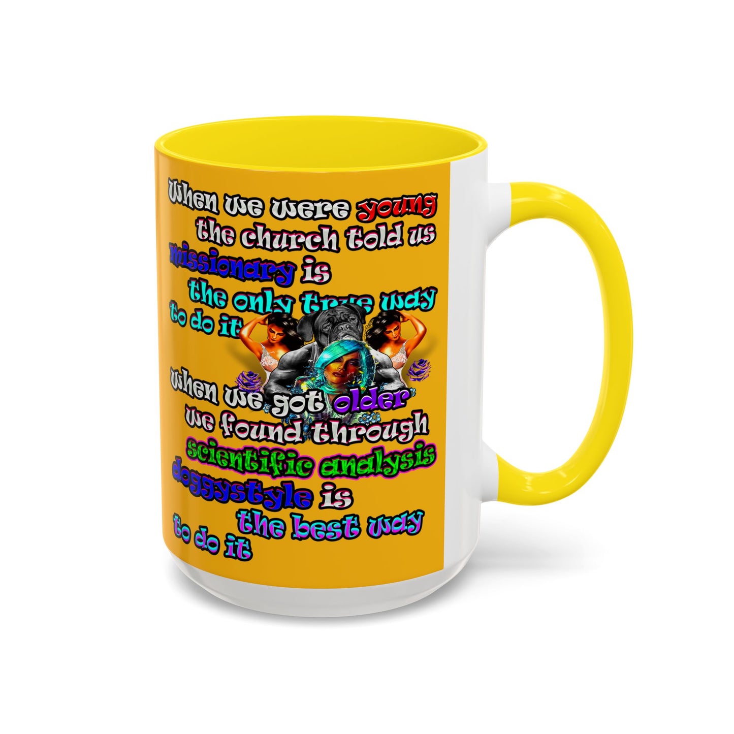 doggystyle - Accent Mug (yellow)