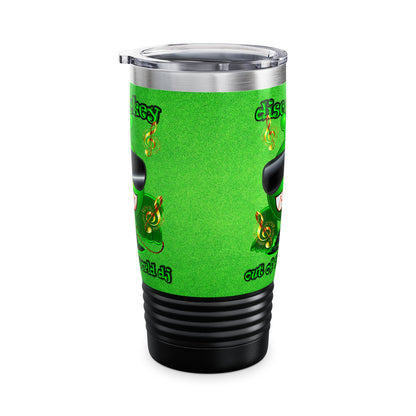 disc jockey - Ringneck Tumbler, 20oz (green turf)