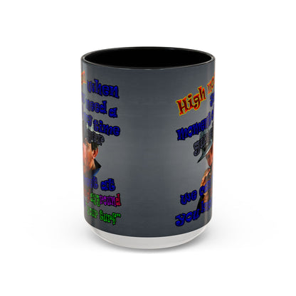 high noon - Accent Mug (grey-light grey)