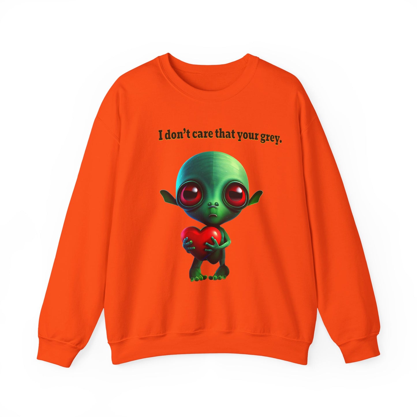I don't care that your grey - Unisex Heavy Blend™ Crewneck Sweatshirt