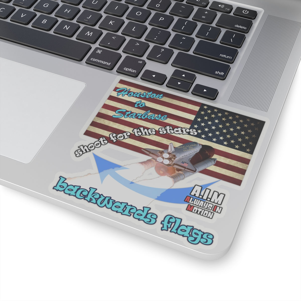 shoot for the stars - Kiss-Cut Stickers